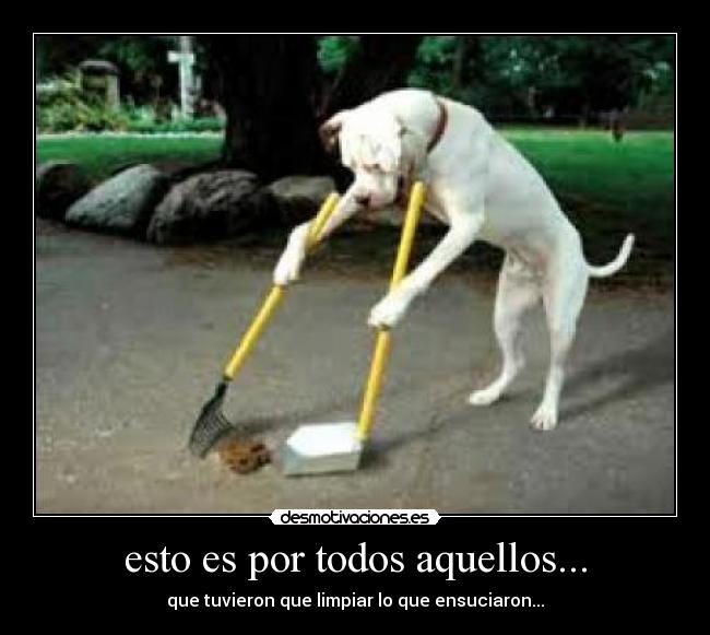 esto es por todos aquellos... - 