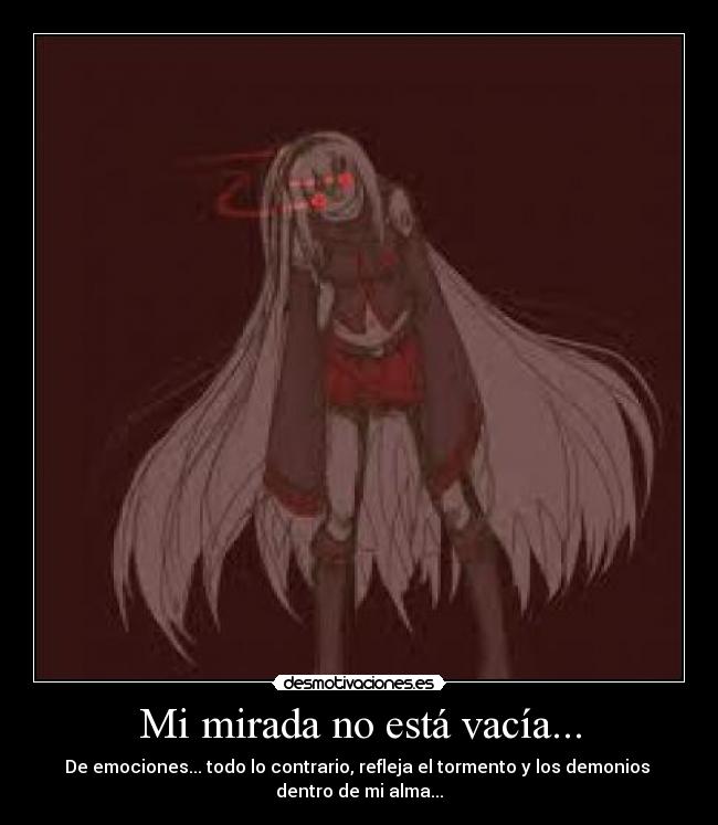 carteles sukone tei vocaloid anime otaku japones demonios tormentos mirada dentro mang desmotivaciones