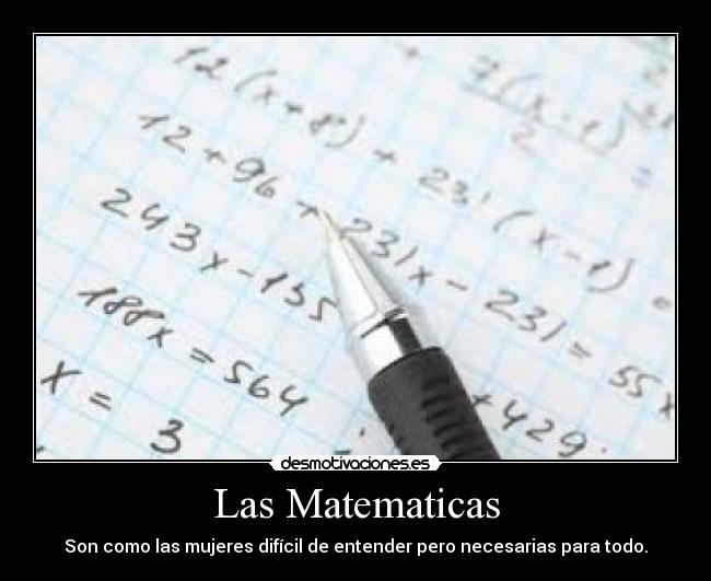 Las Matematicas - 