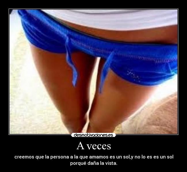 A veces -