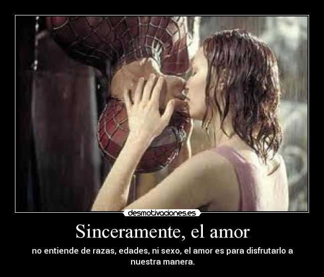 Sinceramente, el amor -