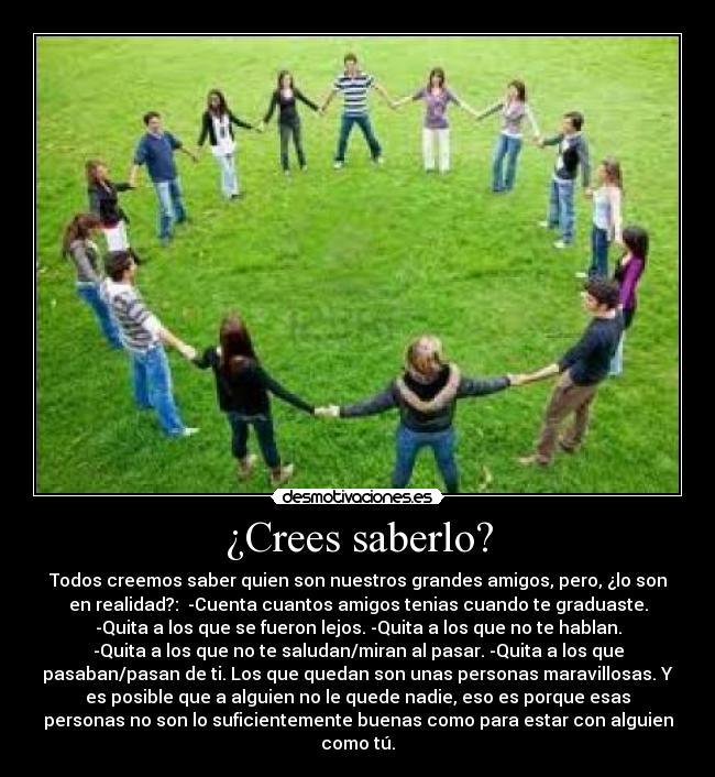 carteles quitar buenas amigos desmotivaciones