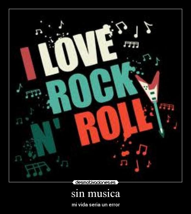 sin musica -