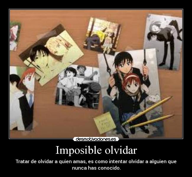 Imposible olvidar - 