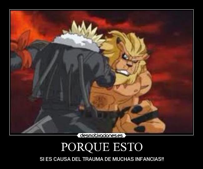 PORQUE ESTO - SI ES CAUSA DEL TRAUMA DE MUCHAS INFANCIAS!!