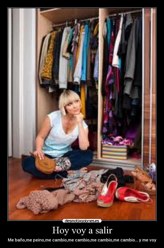 Hoy voy a salir -