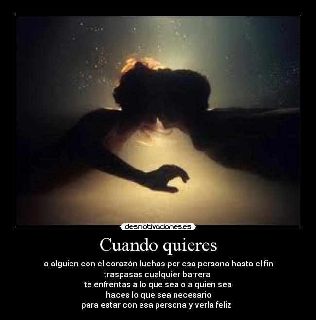 Cuando quieres -