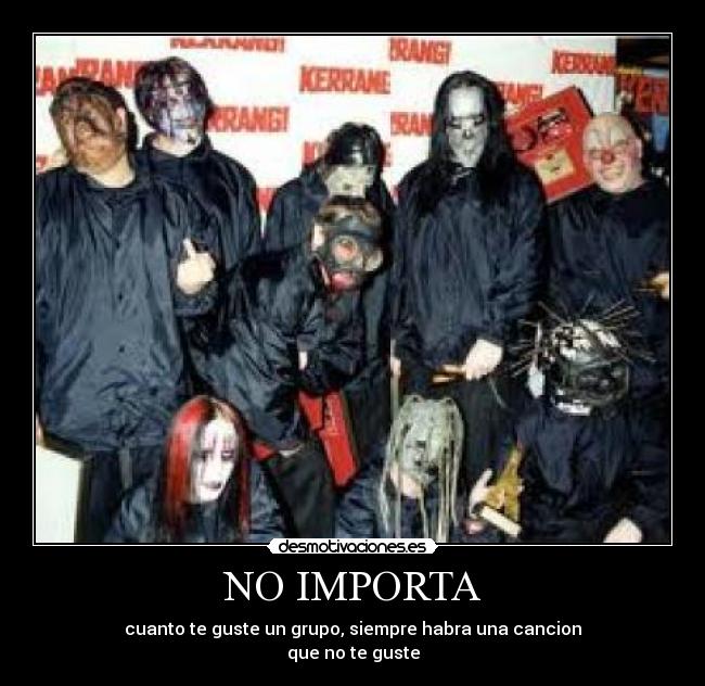NO IMPORTA -