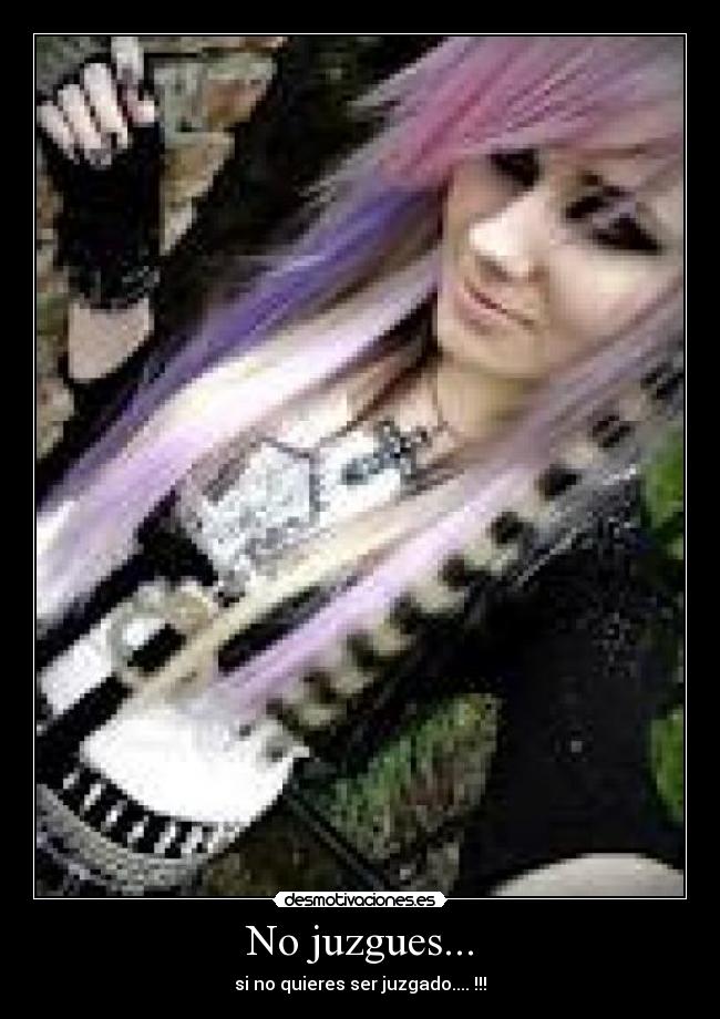 No juzgues... - 