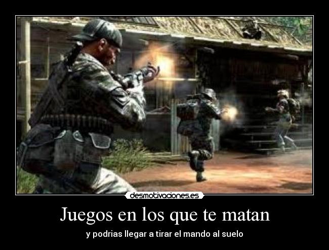 Juegos en los que te matan - 