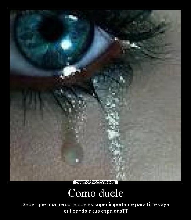 Como duele - 