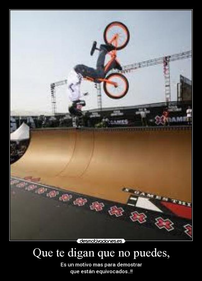 carteles bmx desmotivaciones