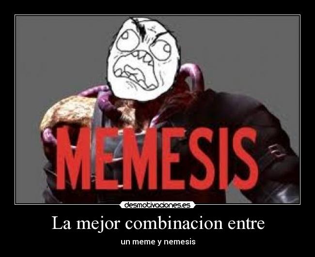 carteles resident evil nemesis meme memesis desmotivaciones