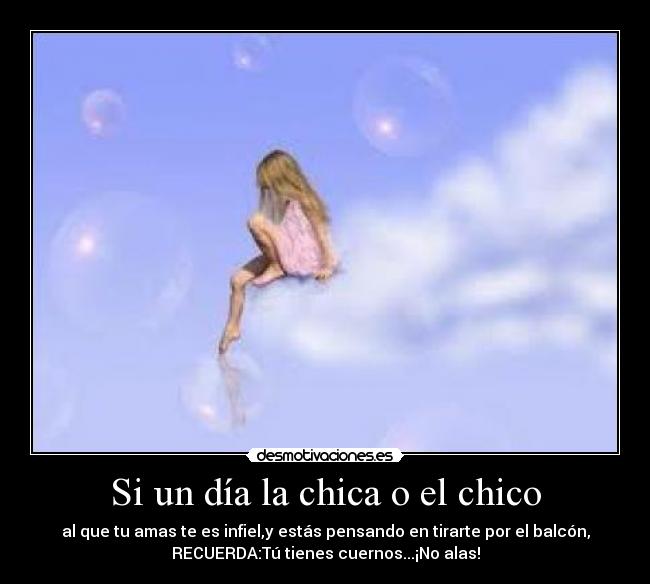 Si un día la chica o el chico - 