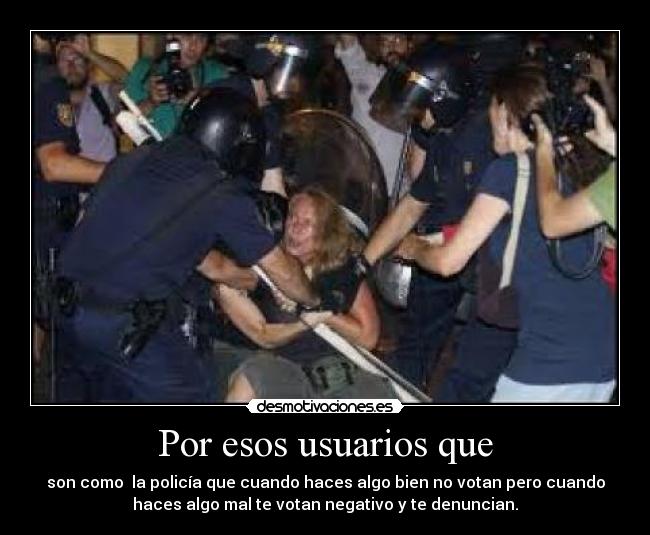 carteles policias desmotivaciones