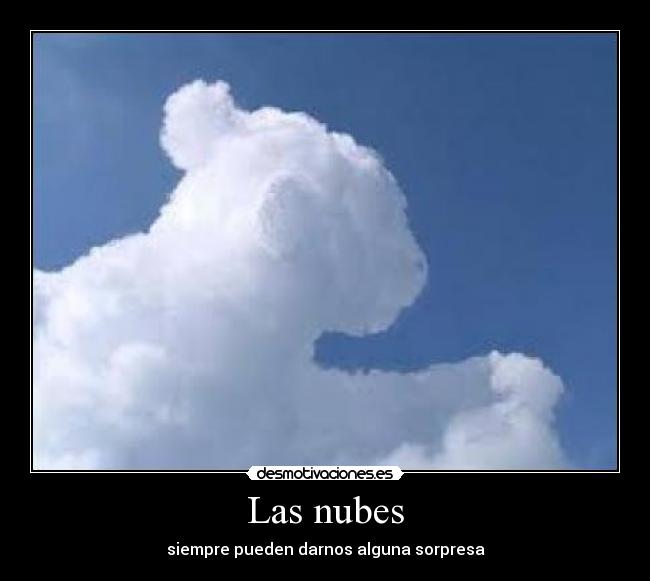 Las nubes -
