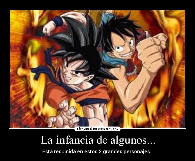 La infancia de algunos... - Está resumida en estos 2 grandes personajes...