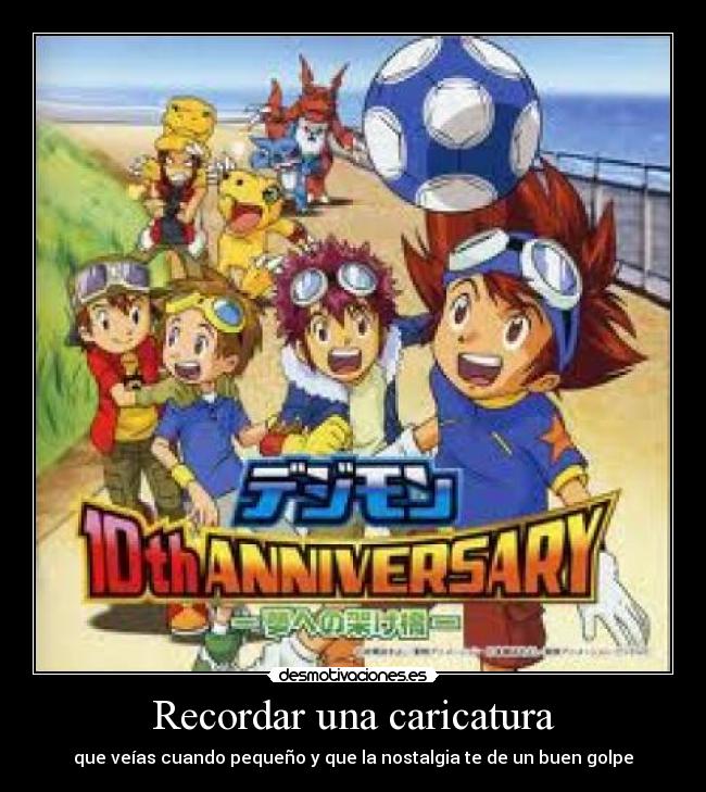 Recordar una caricatura - que veías cuando pequeño y que la nostalgia te de un buen golpe