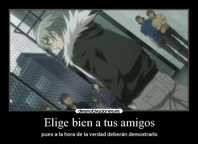 carteles amigos amigos demostrar verdad otakushinigami desmotivaciones