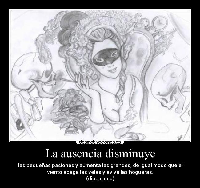 La ausencia disminuye - 