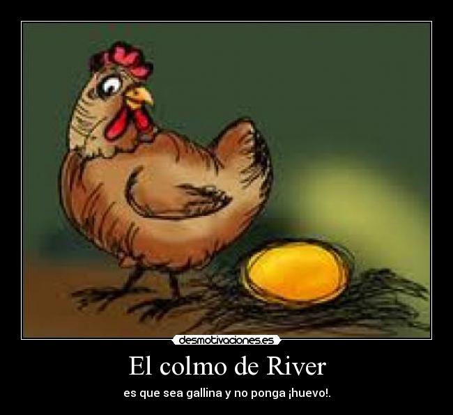 El colmo de River -