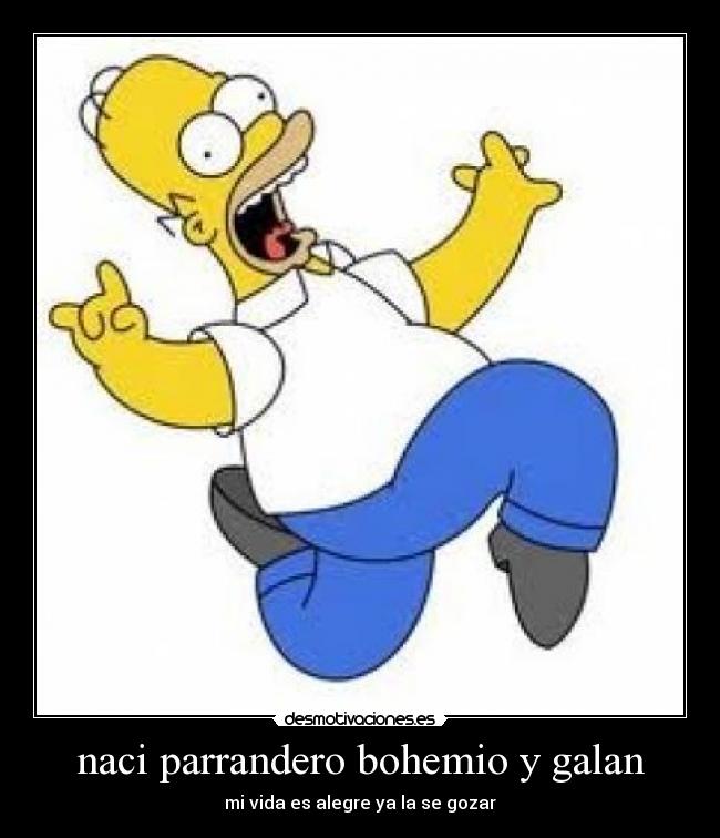 naci parrandero bohemio y galan - mi vida es alegre ya la se gozar