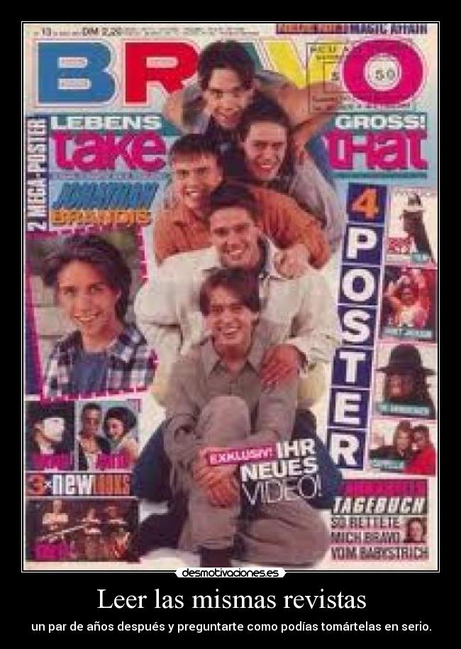 Leer las mismas revistas - 