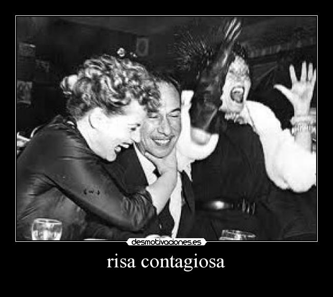 risa contagiosa -