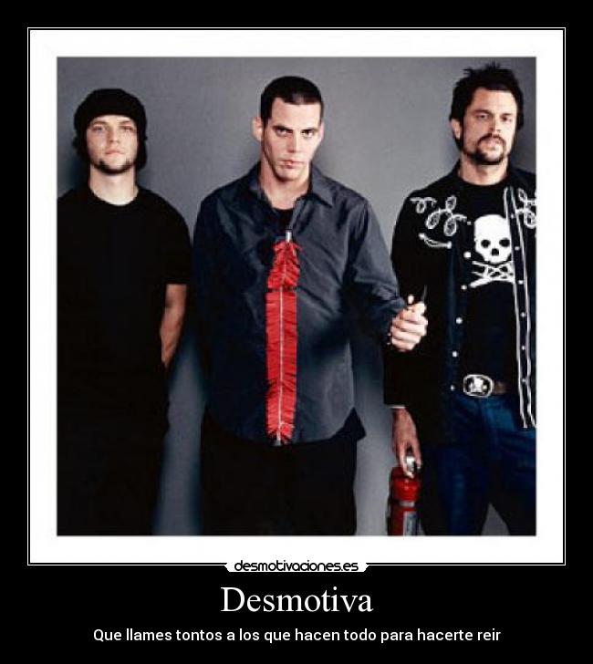 Desmotiva - Que llames tontos a los que hacen todo para hacerte reir