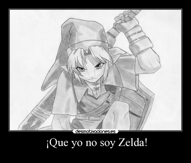 carteles link dibujado deviantart thelegendofzelda desmotivaciones