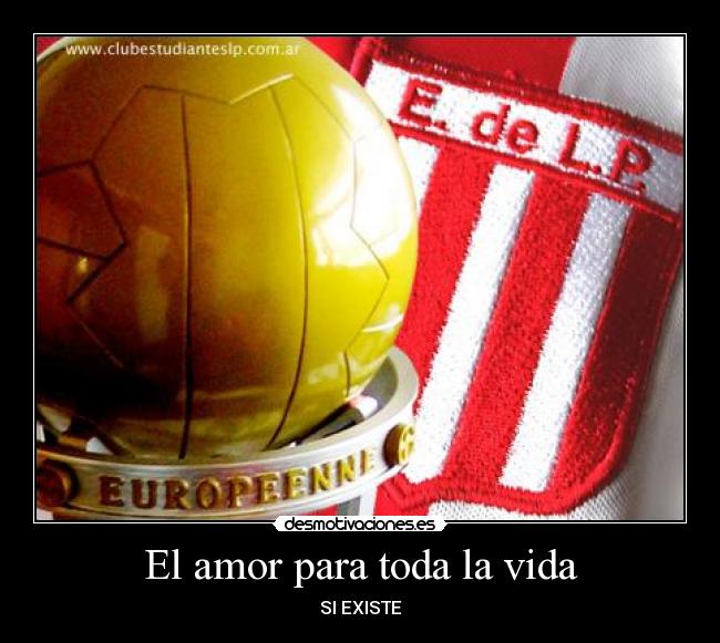 El amor para toda la vida - SI EXISTE