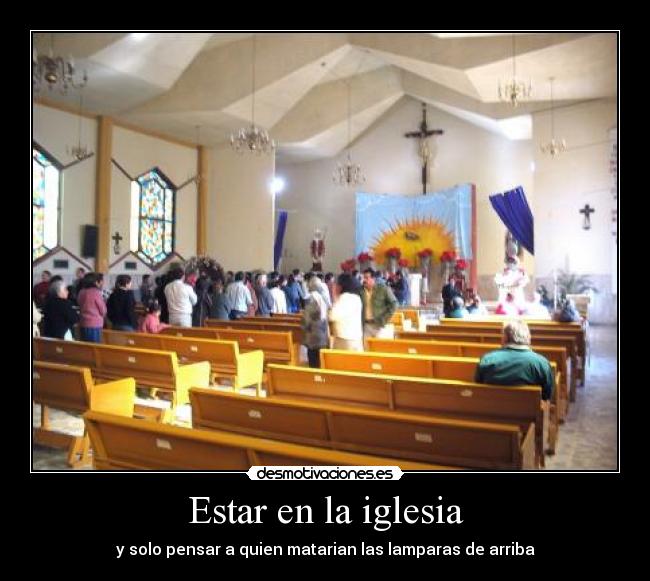 Estar en la iglesia - 