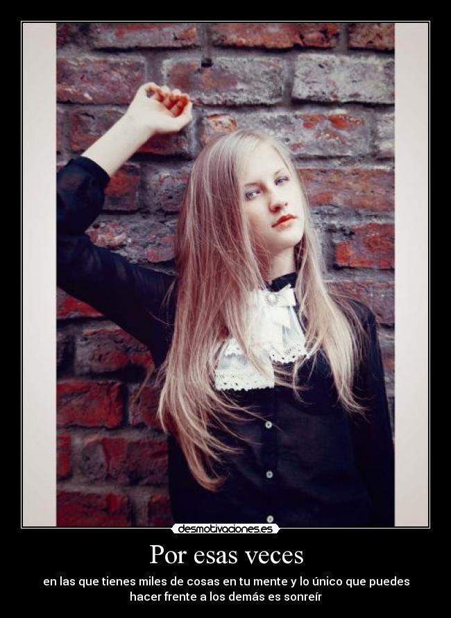 Por esas veces -