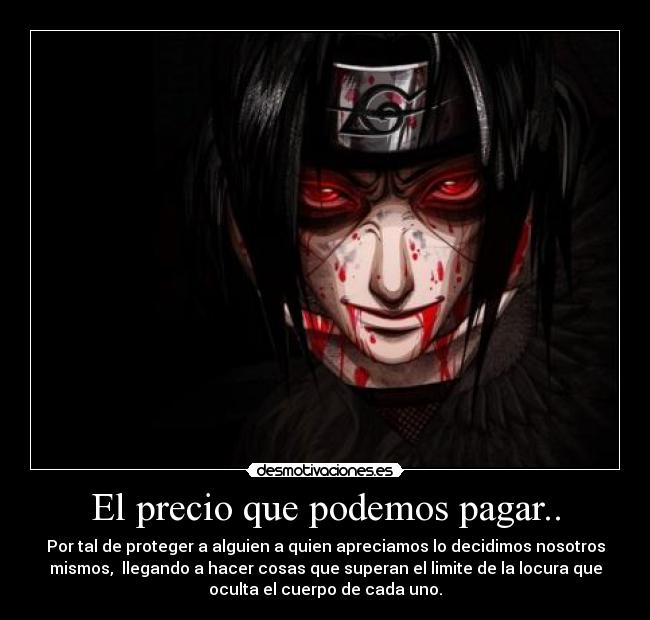 El precio que podemos pagar.. -