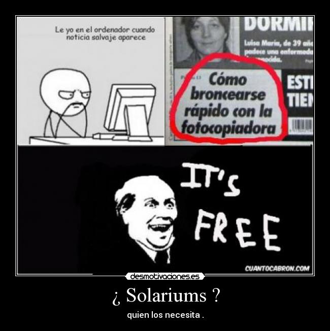 ¿ Solariums ? -