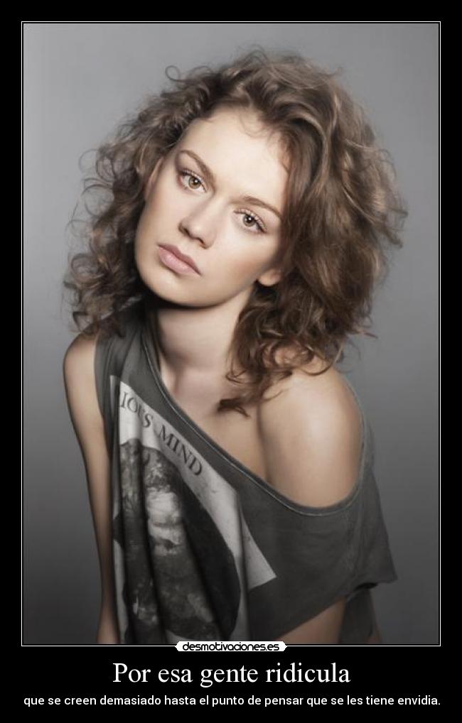 Por esa gente ridicula - 