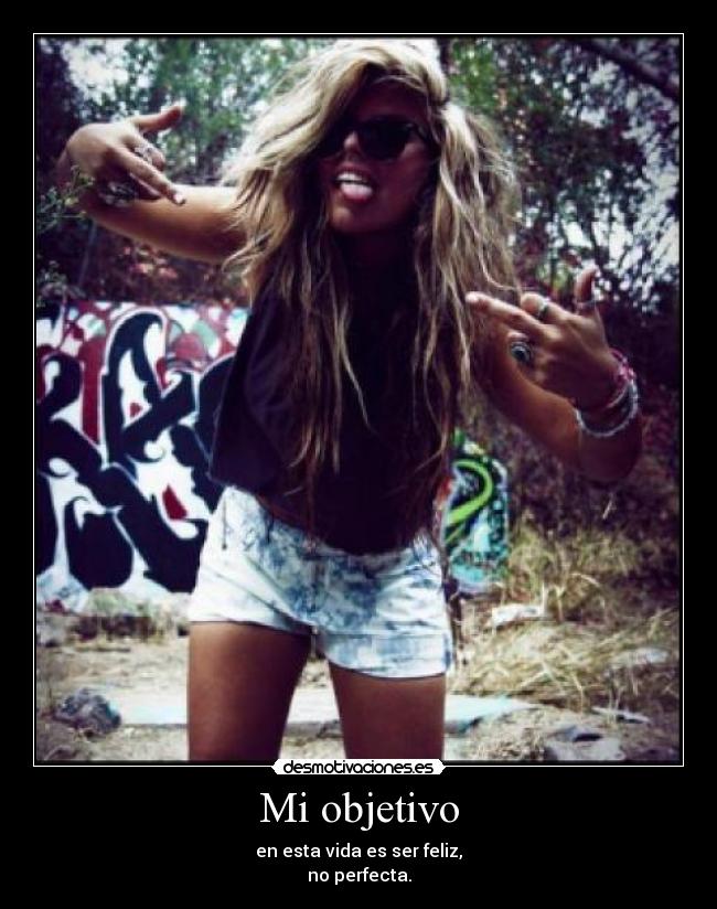 carteles ser imperfecta nada malo desmotivaciones