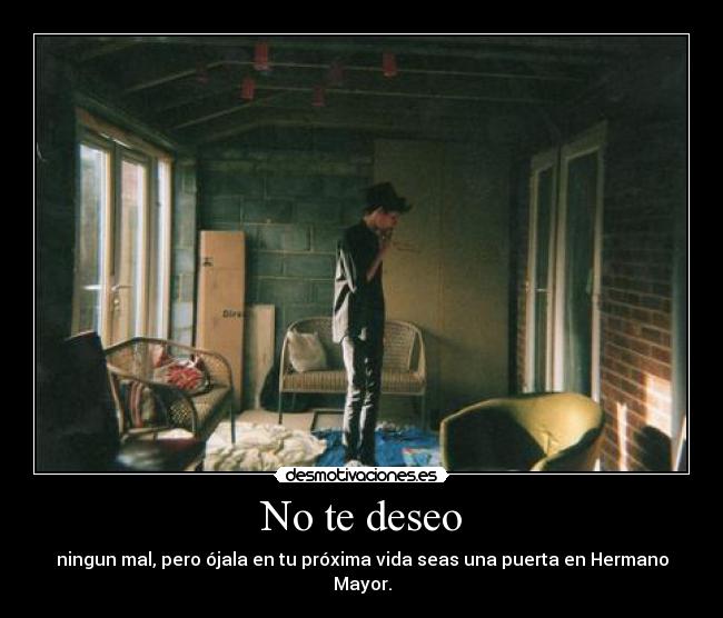 No te deseo - 