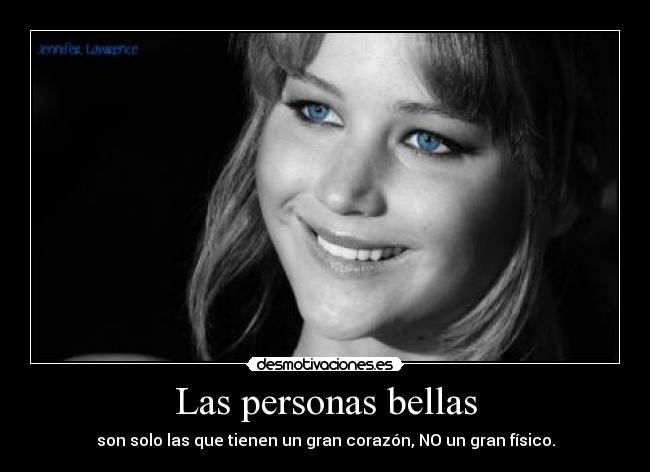 Las personas bellas - 