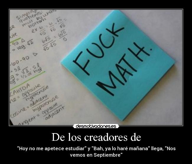 De los creadores de -