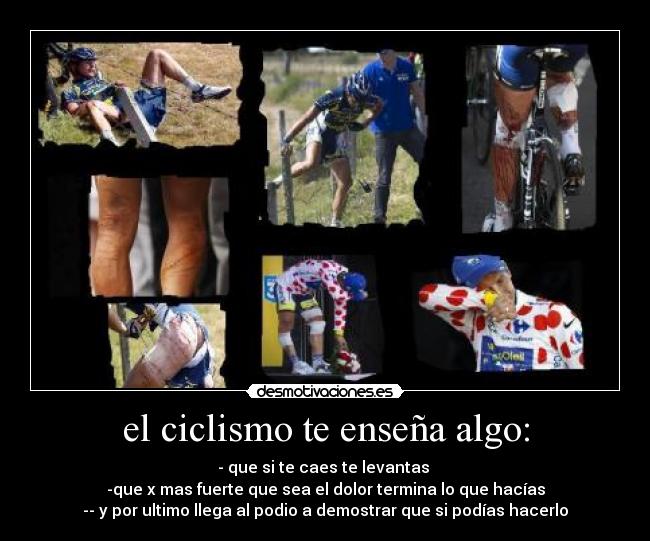 carteles ciclismo desmotivaciones