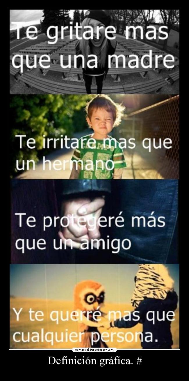 Definición gráfica. # - 
