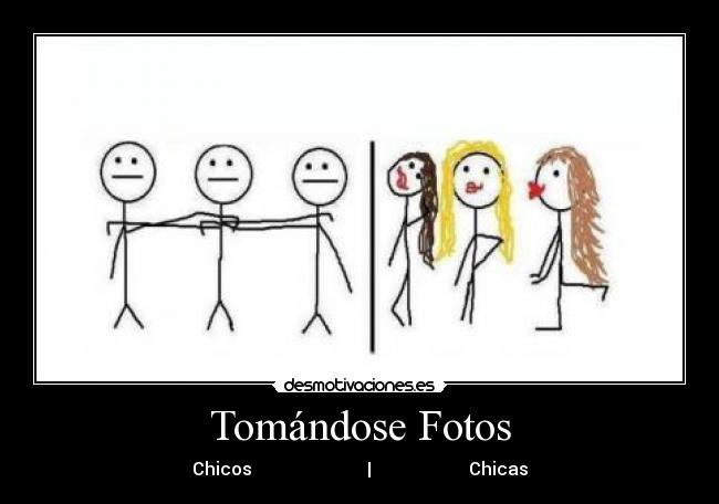 Tomándose Fotos - Chicos | Chicas