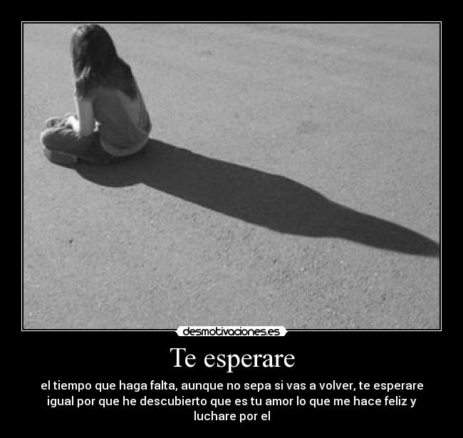 Te esperare -