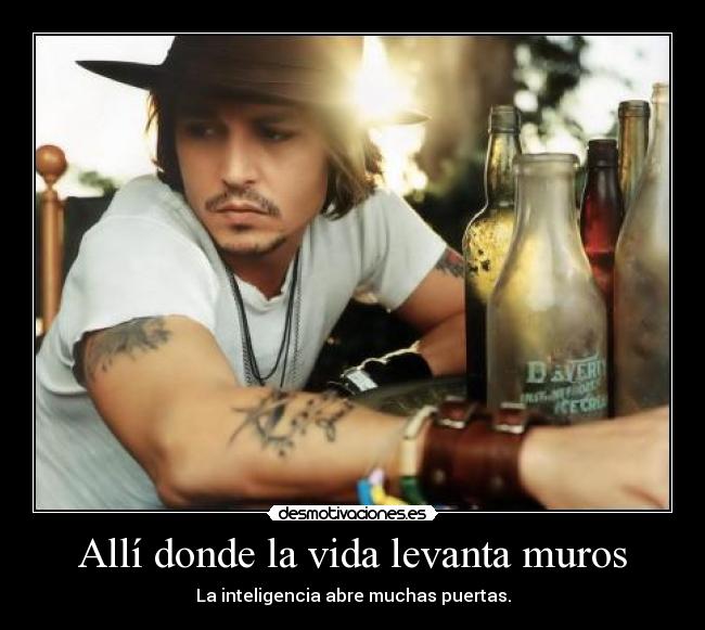 Allí donde la vida levanta muros -