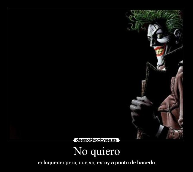 No quiero - 