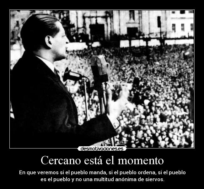 Cercano está el momento - 