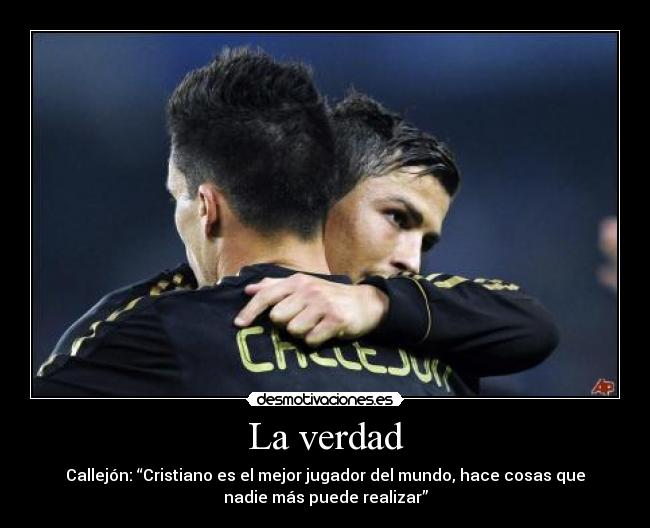 carteles cristiano ronaldo jose callejon desmotivaciones