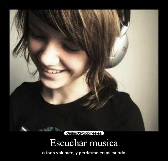 Escuchar musica -