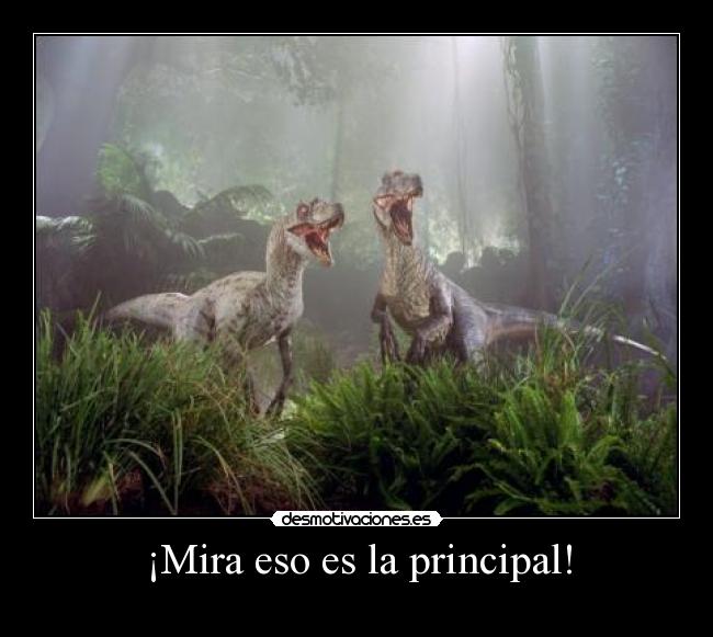 carteles jurassic desmotivaciones